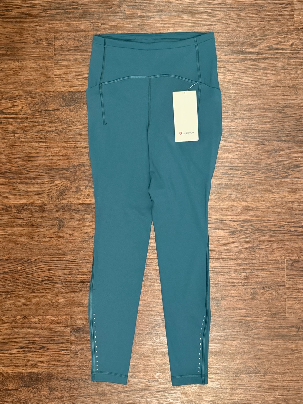 Lululemon Athletica Swift Speed HR 28” Tight Brushed Luxtreme GRNJ NWT size 6 - Picture 5 of 13